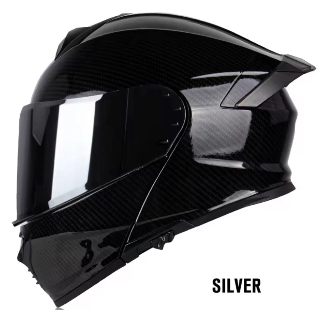 Casco Moto Integrale - Doppia Visiera