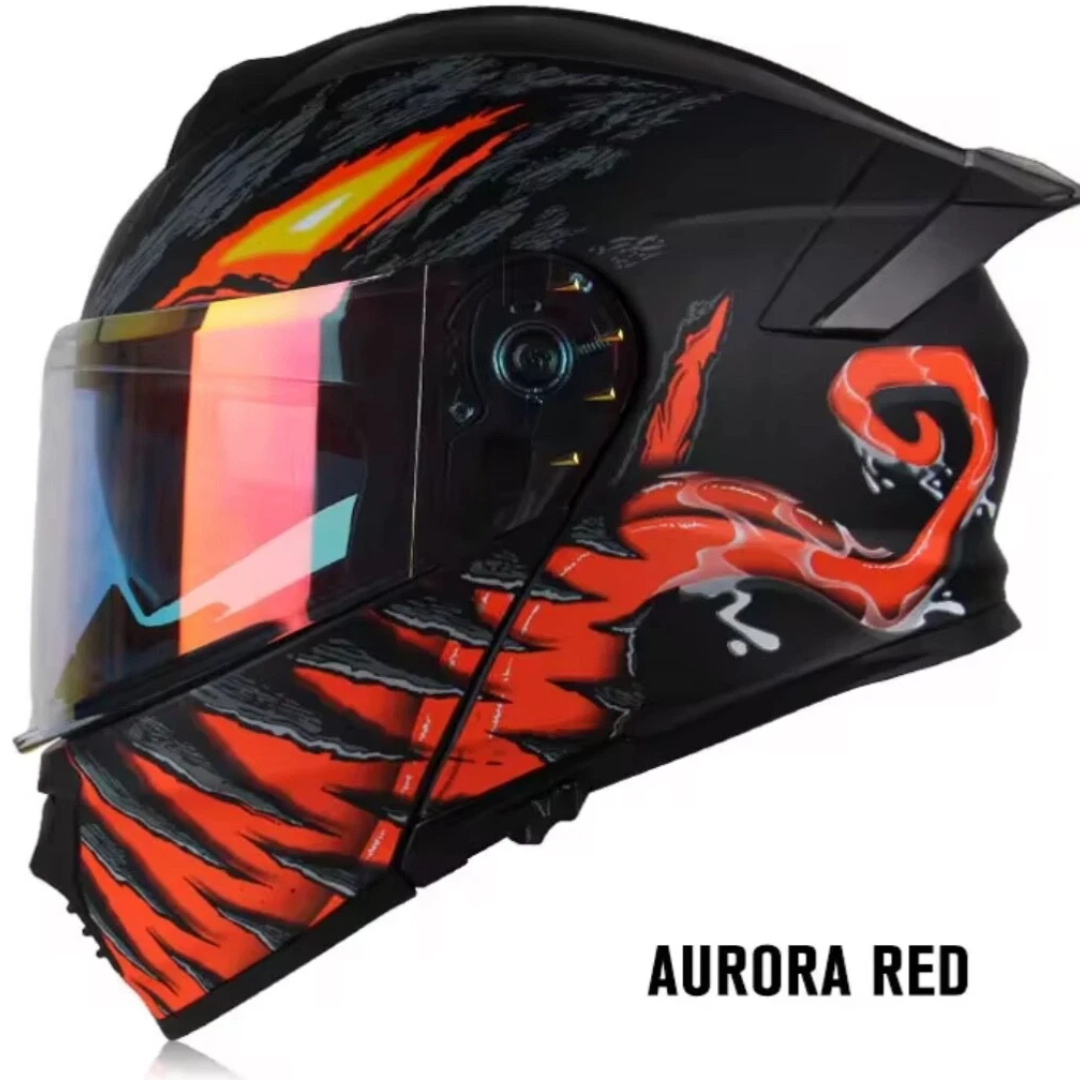 Casco Moto Integrale - Doppia Visiera