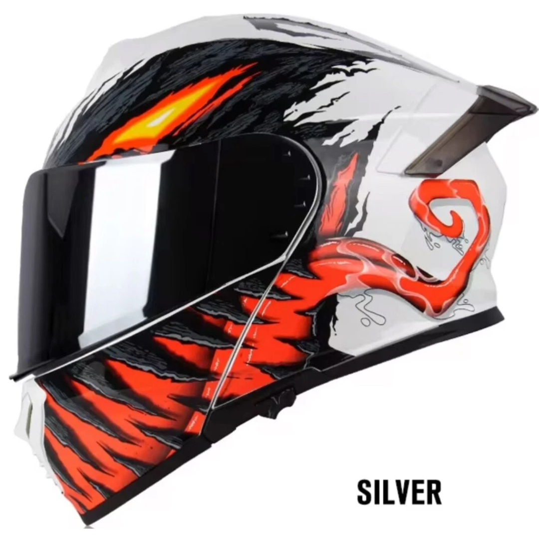 Casco Moto Integrale - Doppia Visiera