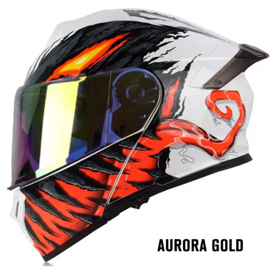 Casco Moto Integrale - Doppia Visiera