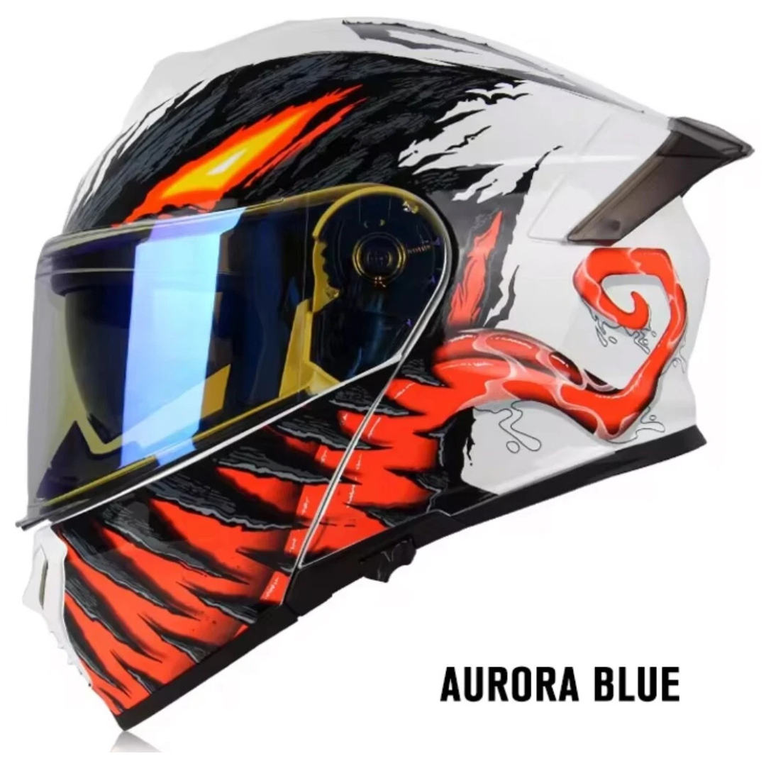 Casco Moto Integrale - Doppia Visiera