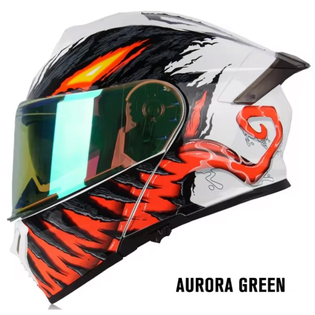 Casco Moto Integrale - Doppia Visiera