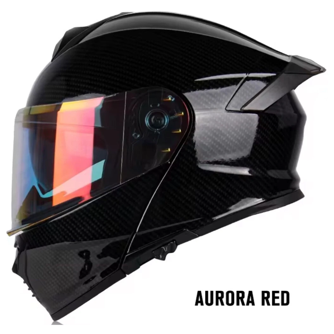 Casco Moto Integrale - Doppia Visiera