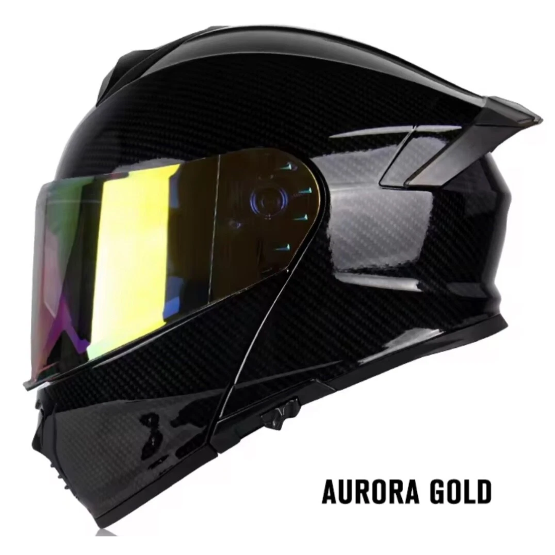 Casco Moto Integrale - Doppia Visiera