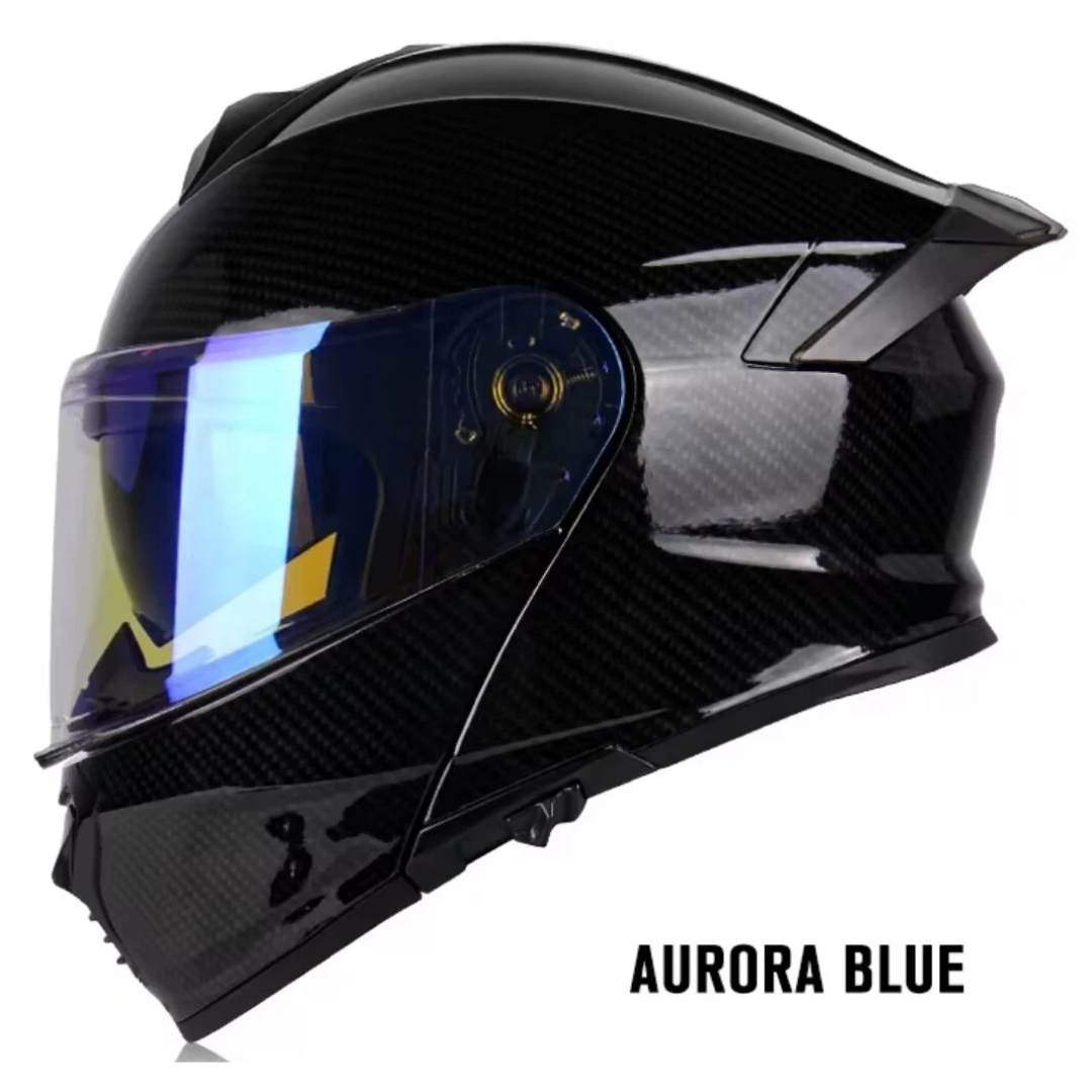 Casco Moto Integrale - Doppia Visiera