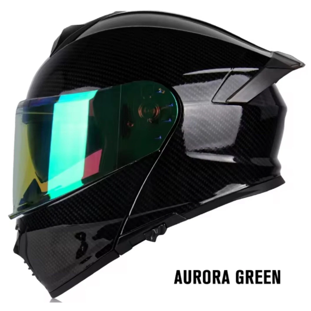 Casco Moto Integrale - Doppia Visiera