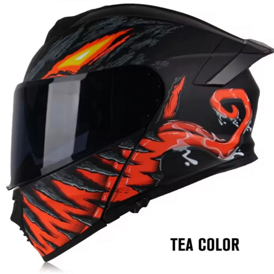 Casco Moto Integrale - Doppia Visiera