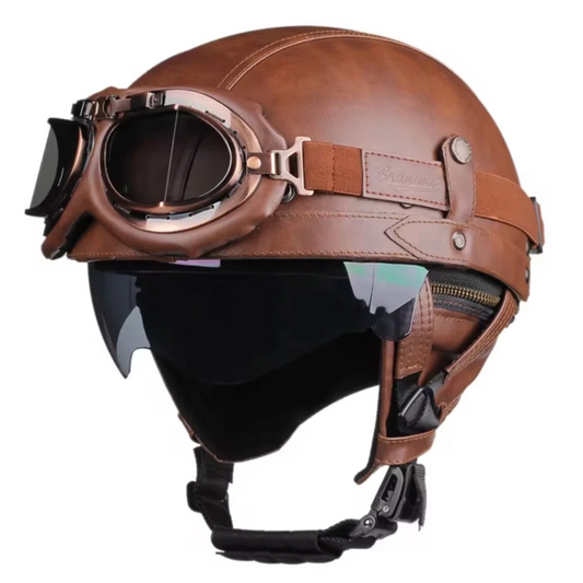Casco Moto Vintage