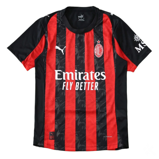Maglia Calcio 2025/26 MILAN – Versione Player con Patch Serie A