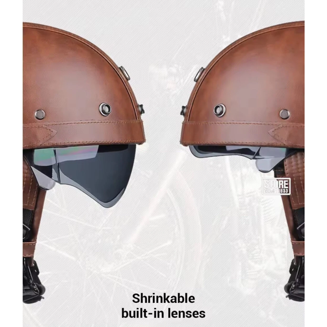 Casco Moto Vintage