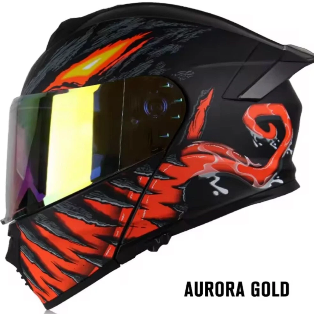 Casco Moto Integrale - Doppia Visiera