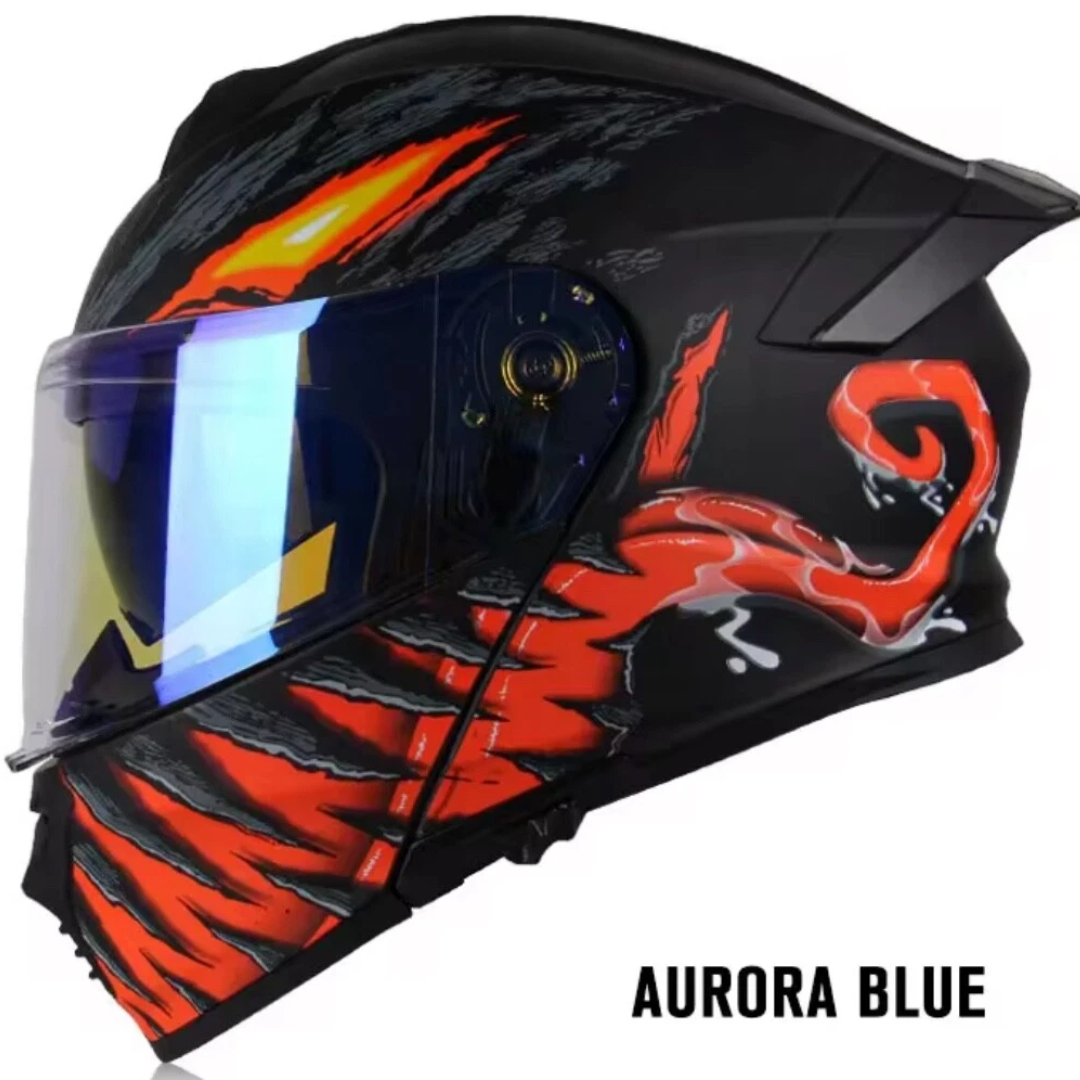 Casco Moto Integrale - Doppia Visiera