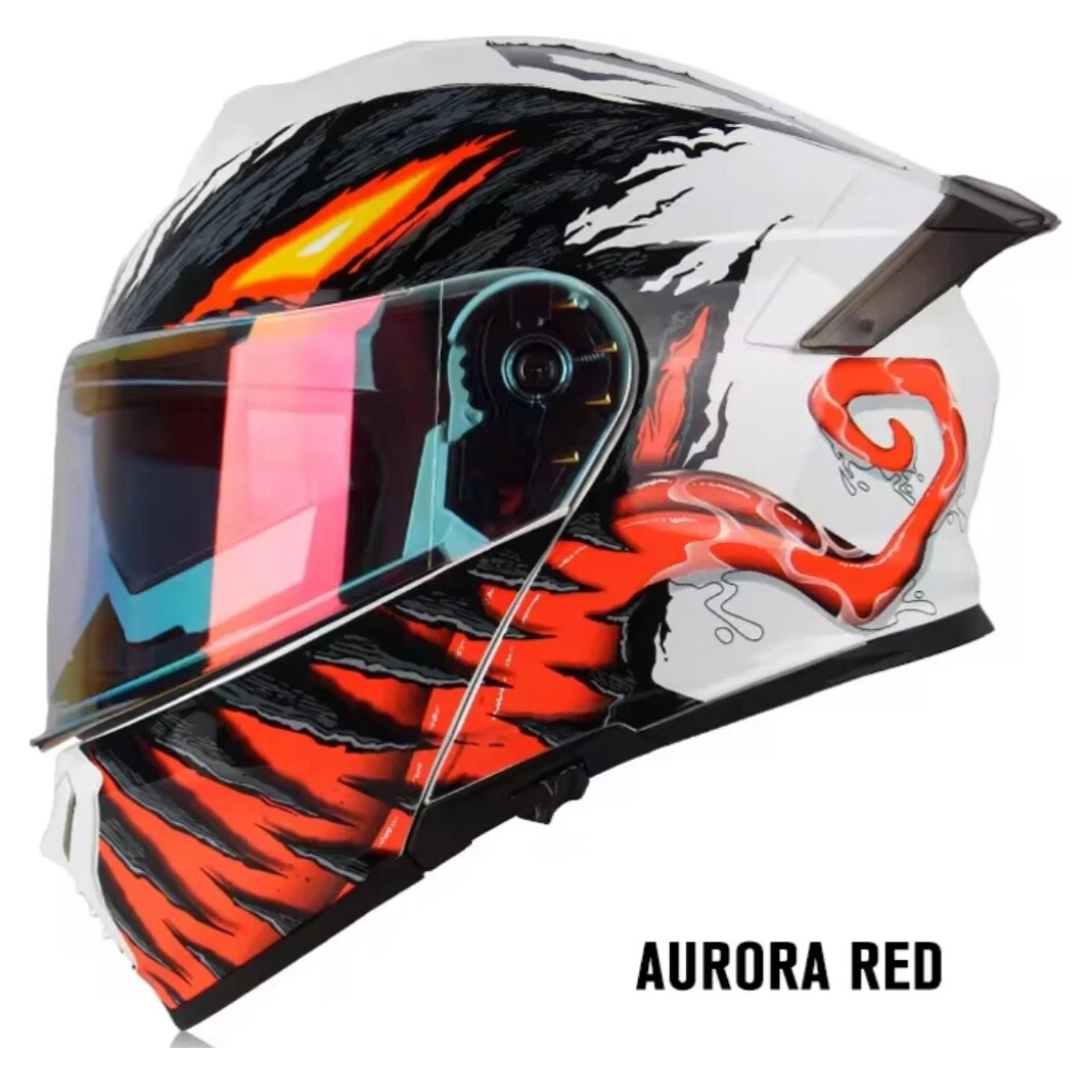 Casco Moto Integrale - Doppia Visiera